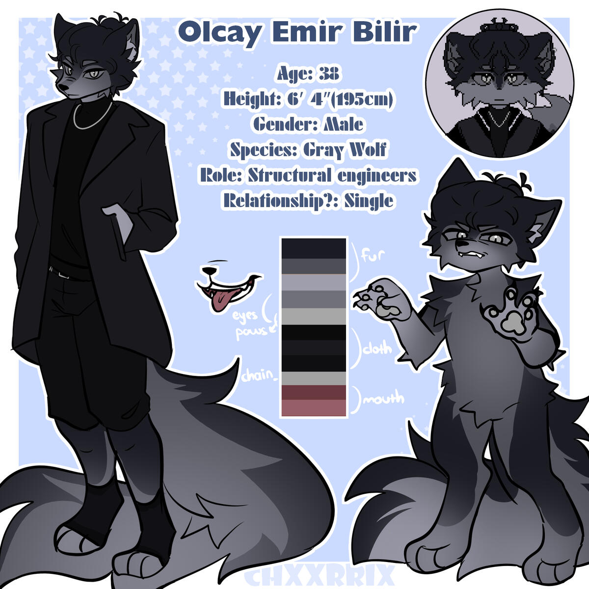 Furry reference example